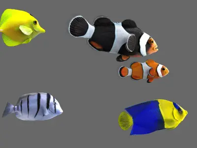  Fish Pack 30 - Animated 