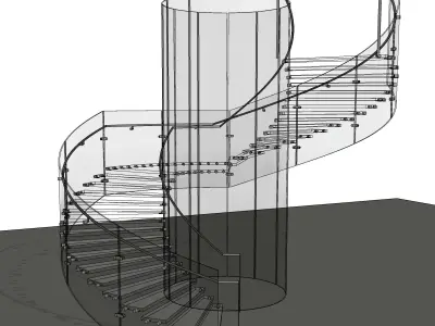 Apple Stairs 3D model