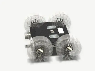 SandFlea Robot Boston Dynamics Low-poly 3D model