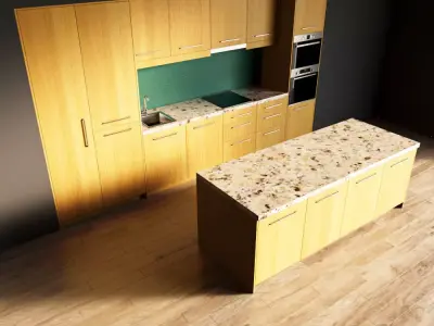 19-Kitchen7 texture 2 3D model