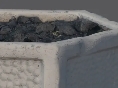 Flowerbed 3D model