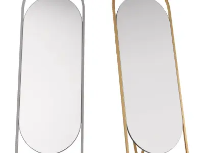 Daisy Floor Mirror 3D model