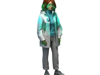 Character Model Collection - Robotics and Professional Series 3D print model
