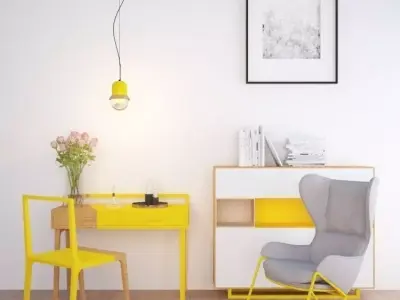 Colourful Furniture 3D model