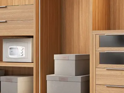 Lema wardrobe Naica by Cairoli and Donzelli 3D model