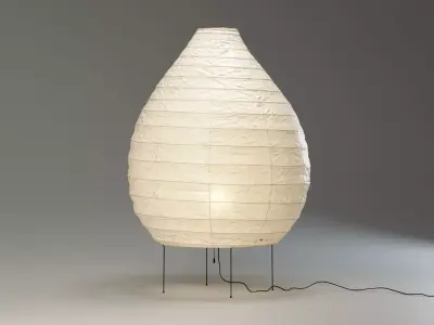 Akari 23N Lamp by Isamu Noguchi 3D model