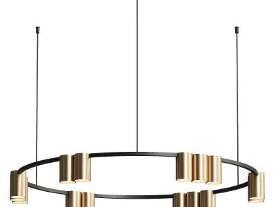 Genesis pendant light 3D model