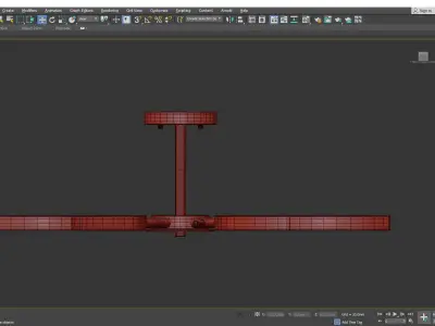 FRIM chandelier  Low-poly 3D model