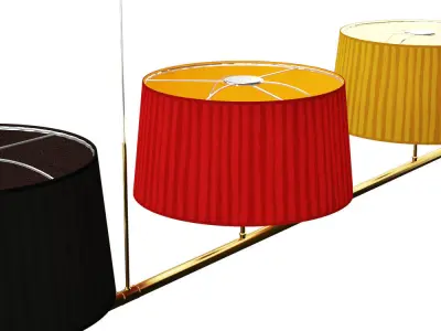 Pendant Lamp 20 - Sistema Gran Fonda 3D model