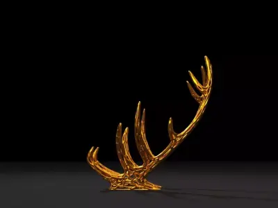 Antlers Voronoi 3D print model