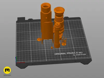 Vaylin lightsaber 3D print model