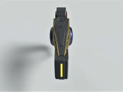 Hirogen Energy Pistol from Star Trek Voyager 3D print model