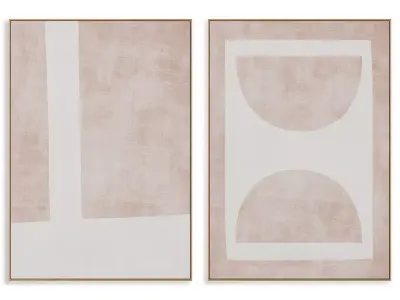 Abstract Painting Frame set 3D model 542