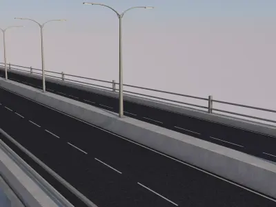 bridge 3D model