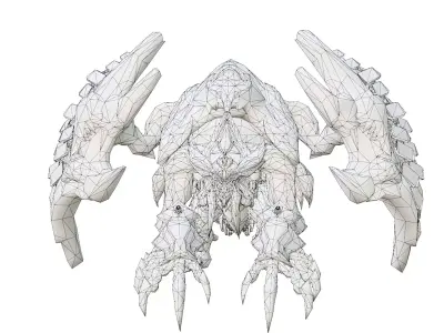 Monster Low-poly 3D model