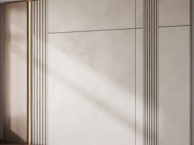 Wall 3D panel 34 3D model