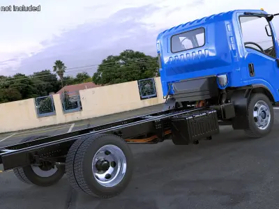  Electric Light Truck 132 Inch 2025 No Body 