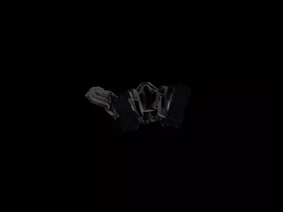 The Third-generation all-new high-precision exoskeleton robot 3D model