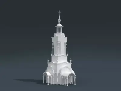 The lighthouse Church  3D model
