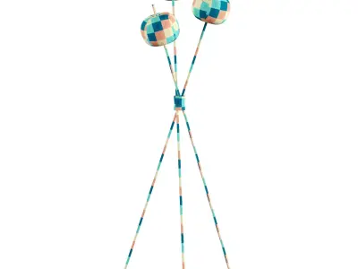 Kushi Floor Lamp by KDLN 3D model