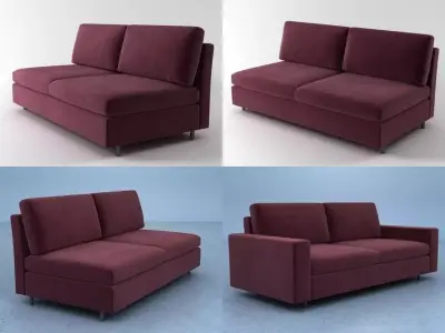 Air sofa 180 3D model