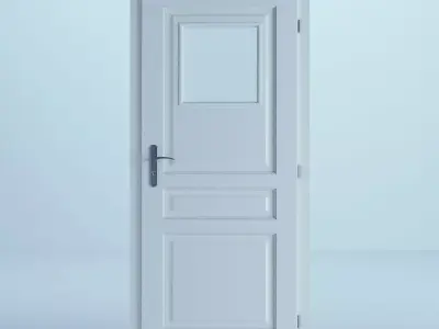 White Door 19 3D model