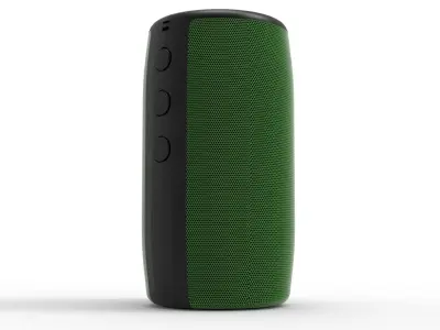 SPEAKER GREEN BODY 3D model