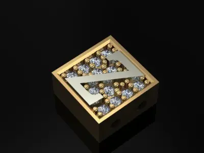 ALPHABET BRACELET  3D print model