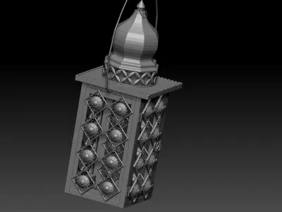 oriental lantern nice 3D model