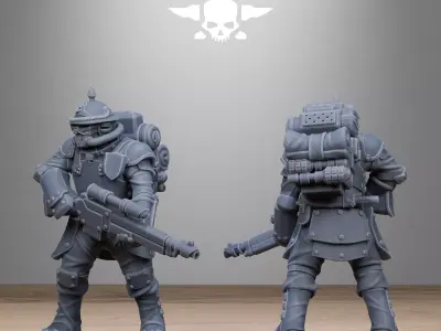 RoyalGuard Bastioners 3D print model