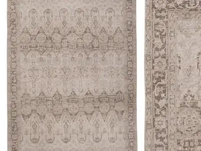 RAJANI WOOL RUG 3D model