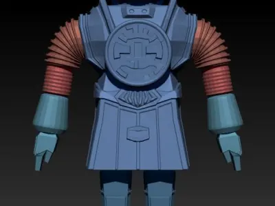 Wilma and Twiki from Buck Rogers in the 25th Century 3D print model