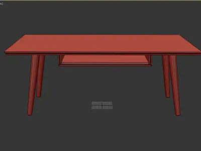 table Century 3D model purchase