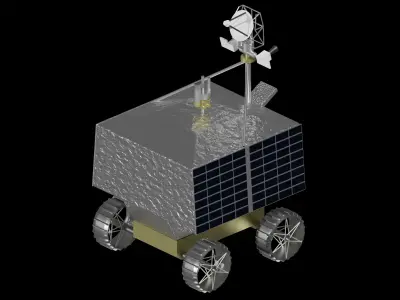 NASA VIPER lunar rover 3D model