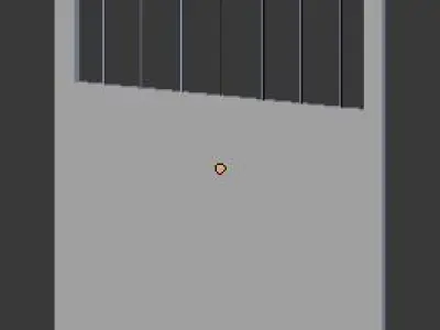 ironGate door with window Free 3D model