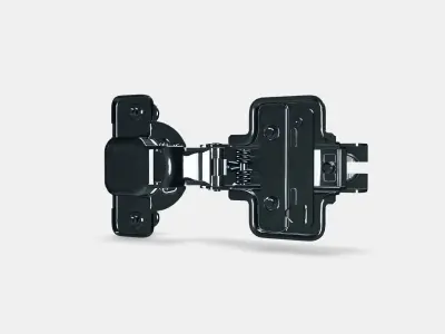HJALPA Standard hinge Low-poly 3D model