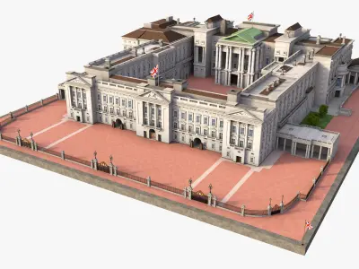 Buckingham Palace 3D model