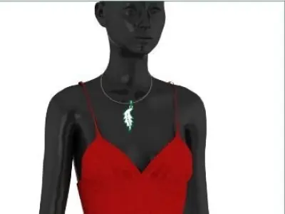 10 Pendants with Tops complete Locket set 3D print model