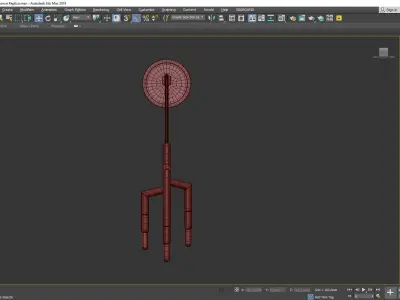 LOPO lamp Low-poly 3D model
