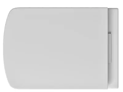 Floor Mount rectangle shape EWC toilet Modeled in 3ds max 3D model