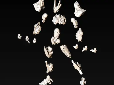 SA-5 Steel Striker 3D print model