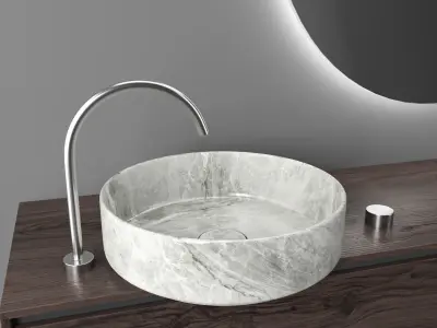 bathroom set 41 3D model