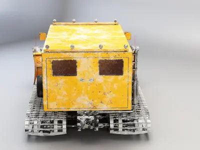  Thiokol Spryte Snowcat and Snowplow Dirt 