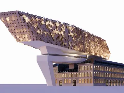 Transforming Zaha Hadid Design 3D model