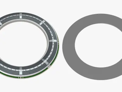 Apple Park Corporate Headquarters 3D model