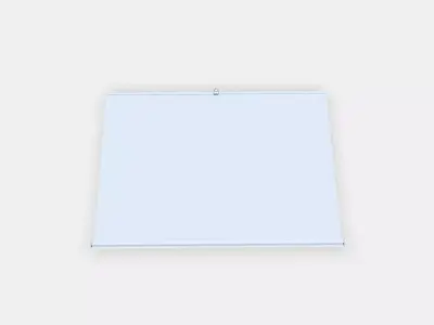 SANDVEDEL Roller blind 2 Low-poly 3D model