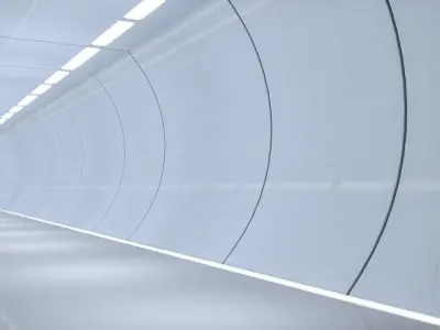 Sci Fi Corridor 3D model