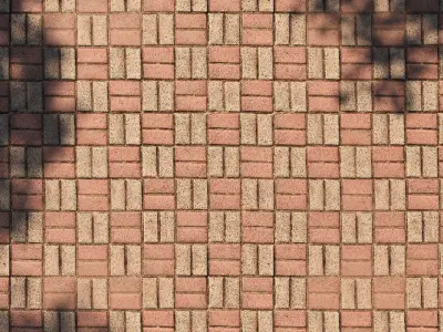 Brick Floor 01 3D model