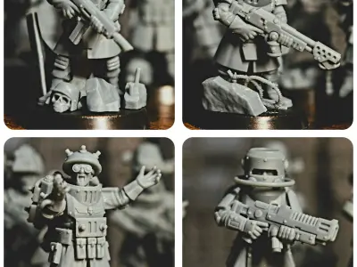 Universal Guard - Mercenary Builder 3D print model