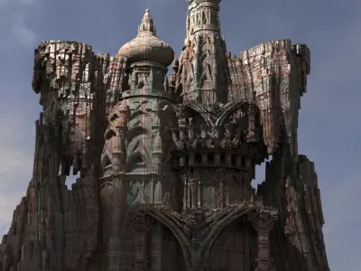 Sardis Great City Canyon  3D model